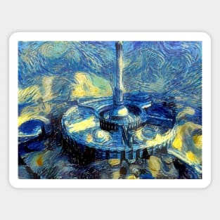 Imperial City Oblivion Starry Night Magnet